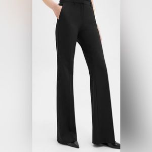 THEORY Black Work/Dress Pants- size 4.  Straightleg, midrise